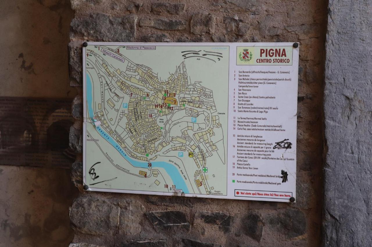Appartamento Ca' Baci' Pigna Exterior photo